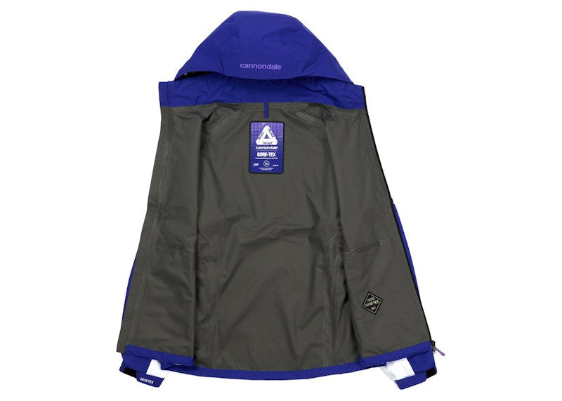 Palace x Cannondale Mad Boy Gore-Tex Paclite Jacket Blue/Violet