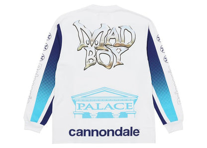 Palace x Cannondale Mad Boy Longsleeve White