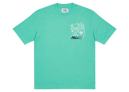 Palace x Cannondale Mad Boy T-shirt Mint