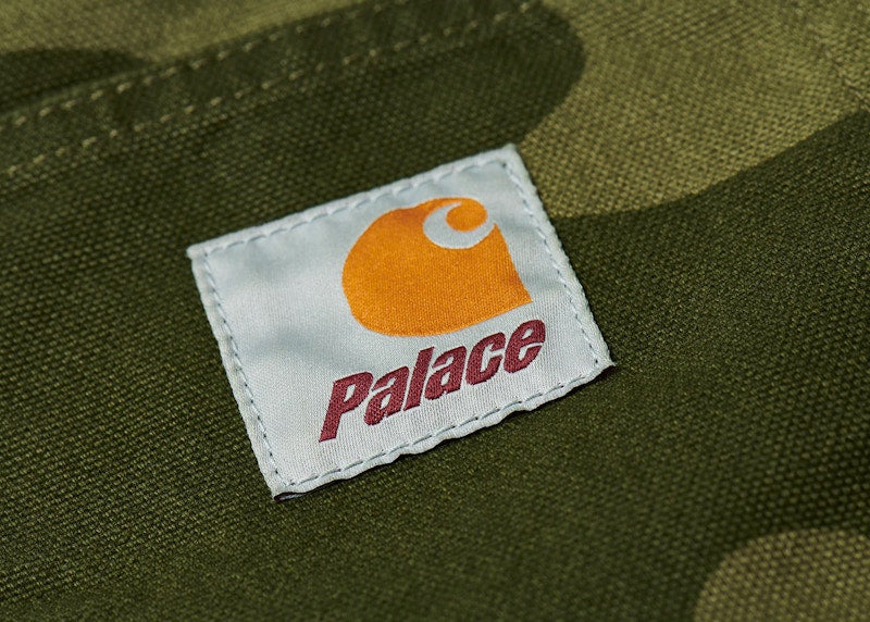 Palace x Carhartt WIP Double Knee Pant Dollar Green