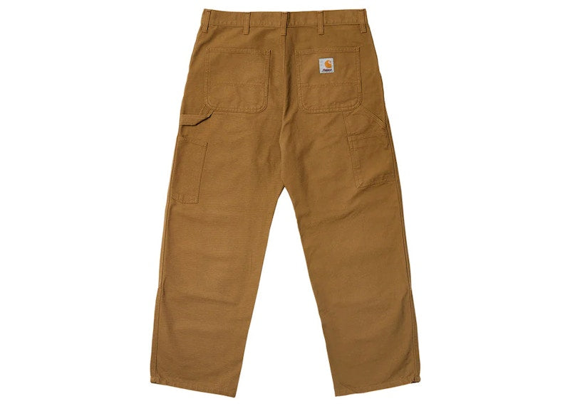 Palace x Carhartt WIP Double Knee Pant Hamilton Brown