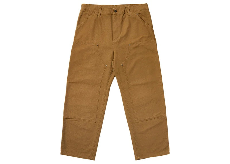 Palace x Carhartt WIP Double Knee Pant Hamilton Brown