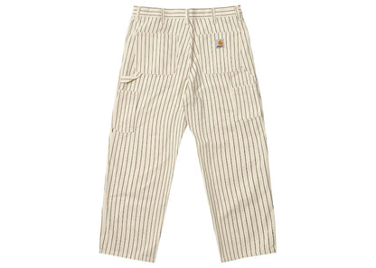 Palace x Carhartt WIP Double Knee Pant Hickory Wax/Black