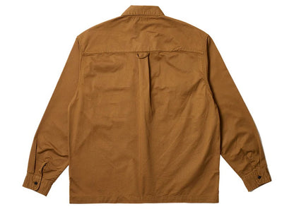 Palace x Carhartt WIP Longsleeve Master Shirt Hamilton Brown