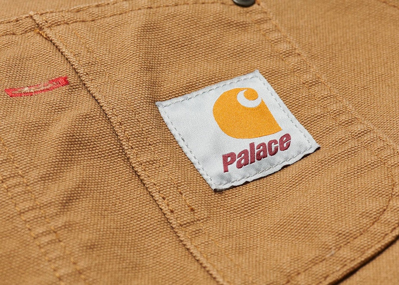 Palace x Carhartt WIP Medley Overall Hamilton Brown