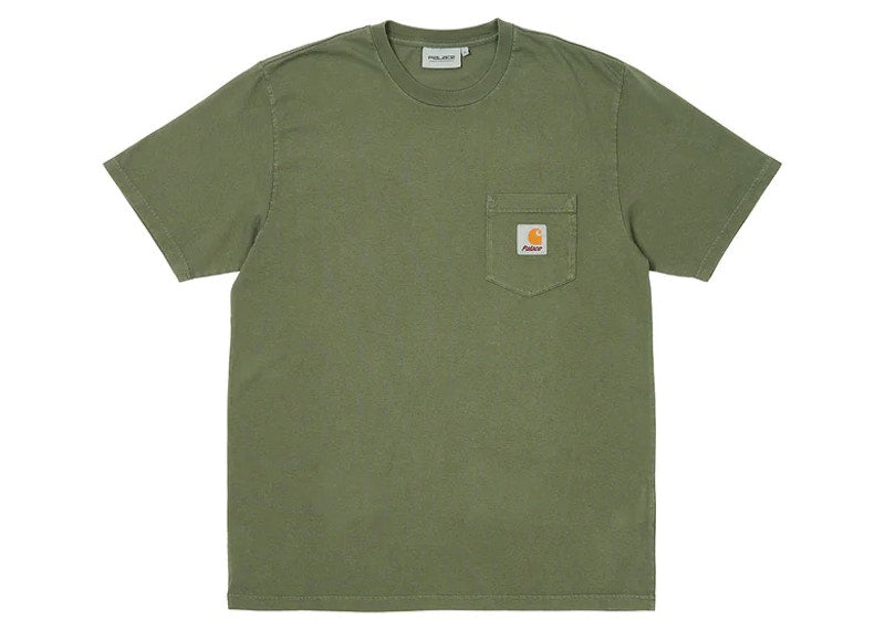 Palace x Carhartt WIP S/S Pocket T-Shirt Dollar Green