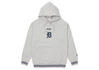 Palace x Detroit Tigers New Era Drop Shoulder Hood Grey Marl