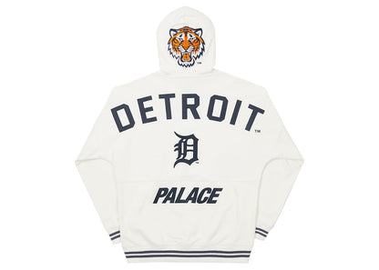 Palace x Detroit Tigers New Era Drop Shoulder Hood White