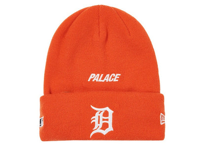 Palace x Detroit Tigers New Era Ski Mask Beanie Orange