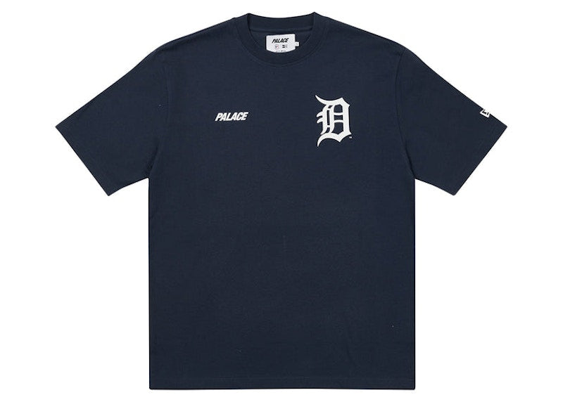 Palace x Detroit Tigers New Era T-shirt Navy