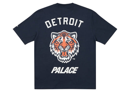 Palace x Detroit Tigers New Era T-shirt Navy