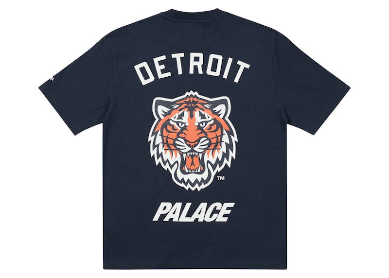 Palace x Detroit Tigers New Era T-shirt Navy