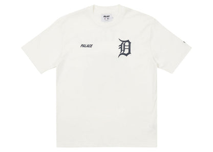 Palace x Detroit Tigers New Era T-shirt White