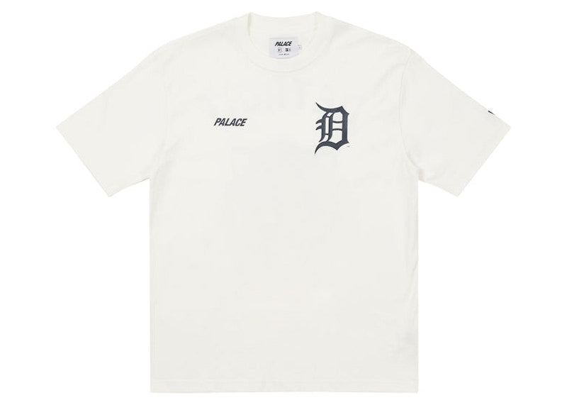 Palace x Detroit Tigers New Era T-shirt White