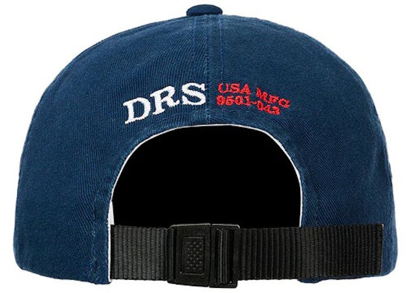 Palace x Droors 6-Panel Navy