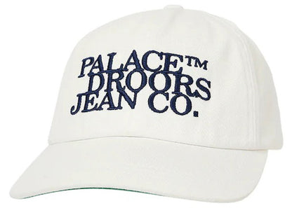 Palace x Droors 6-Panel White