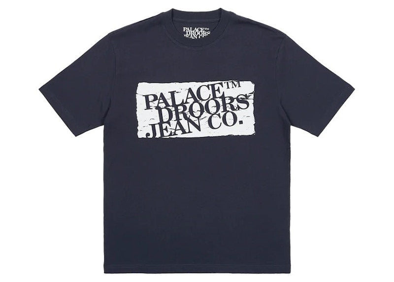 Palace x Droors T-Shirt Navy