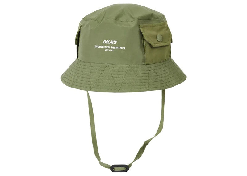 Palace x Engineered Garments Explorer Bucket Hat Olive