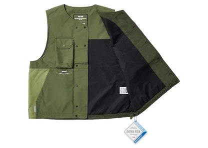 Palace x Engineered Garments Gore-Tex Infinium Cover Vest Olive