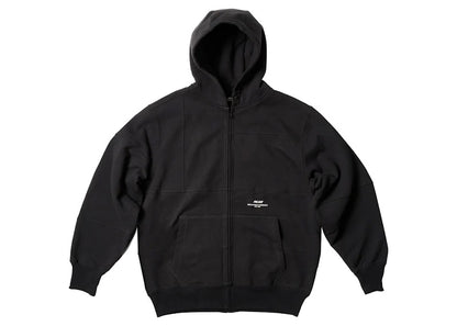 Palace x Engineered Garments Heavy Patchwork Zip Hood Black