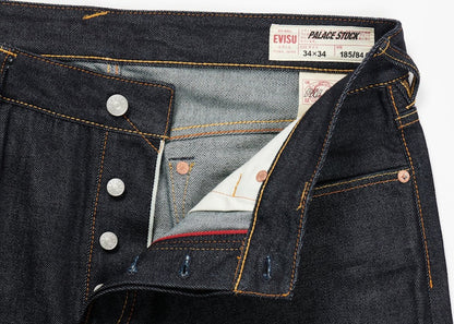 Palace x Evisu 2008 Classic Seagull Denim Jeans Indigo Raw