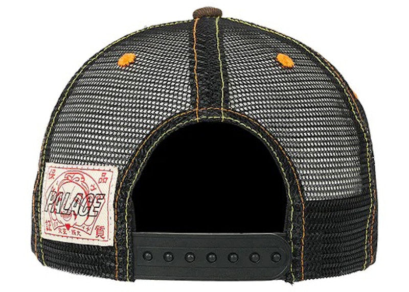 Palace x Evisu Denim Mesh Trucker Cap Camo