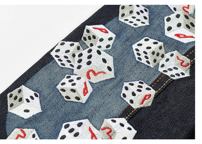 Palace x Evisu Dice Denim Jacket Raw