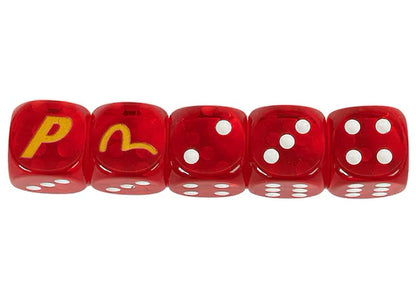 Palace x Evisu Dice Red