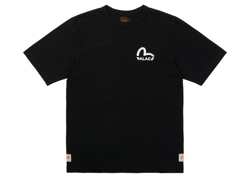 Palace x Evisu Seagull T-shirt Black
