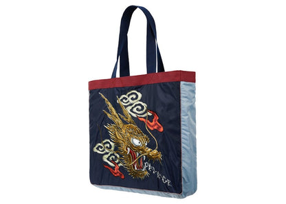 Palace x Evisu Souvenir Tote Bag Deep Navy