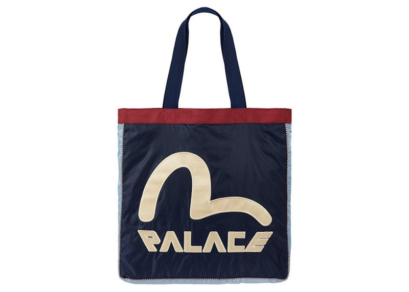 Palace x Evisu Souvenir Tote Bag Deep Navy