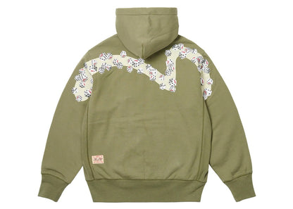 Palace x Evisu Zip Hood Olive