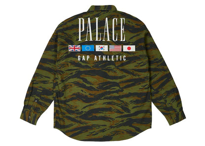 Palace x Gap Drop Shoulder Oxford Shirt Camo