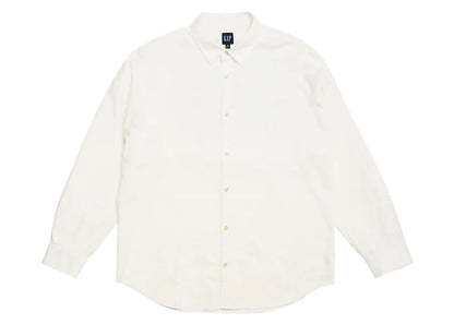 Palace x Gap Drop Shoulder Oxford Shirt White