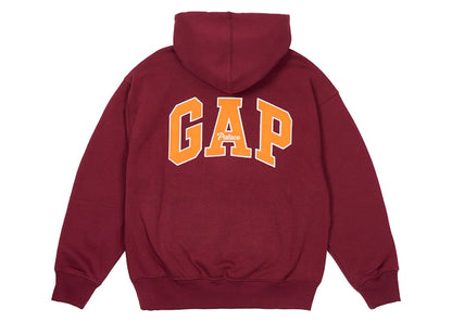 Palace x Gap Hood Burgundy