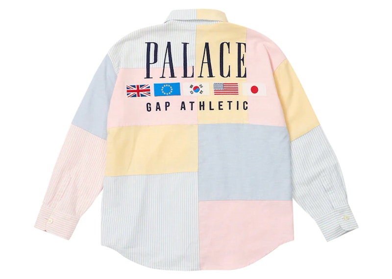 Palace x Gap Kids Shoulder Drop Oxford Shirt Multi