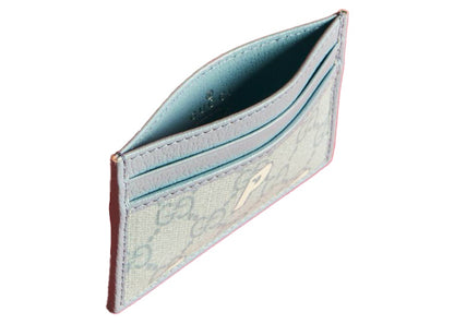 Palace x Gucci GG-P Supreme Card Case Pale Blue
