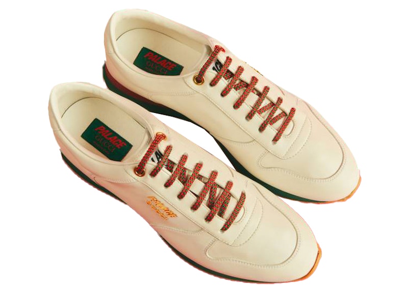 Palace x Gucci GG-P Supreme Sneaker White