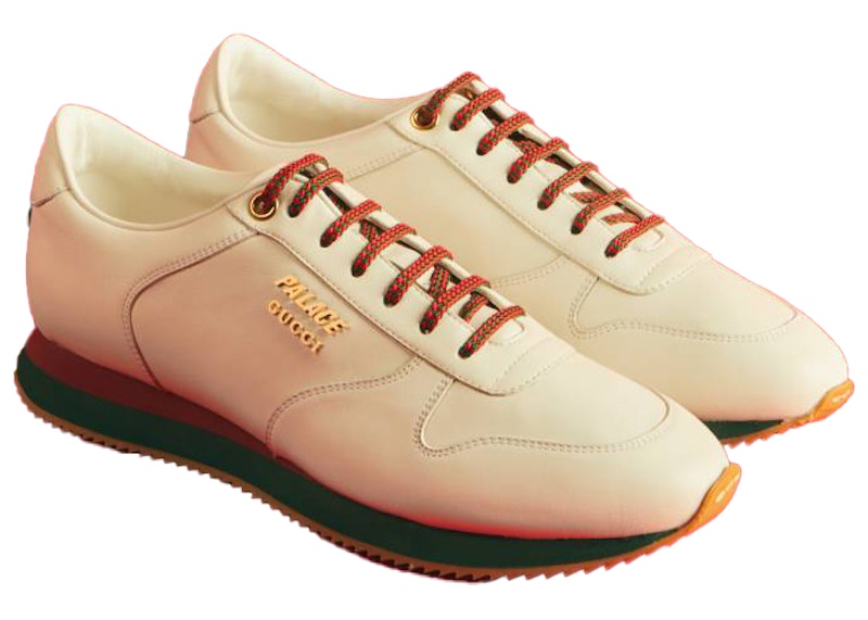 Palace x Gucci GG-P Supreme Sneaker White