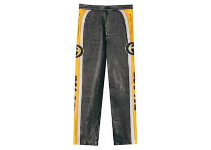 Palace x Gucci Patches Leather Pants Black
