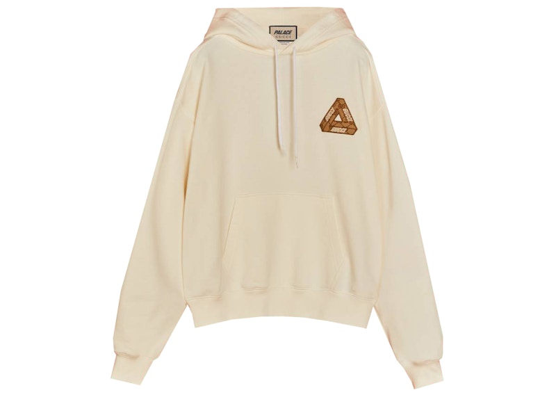 Palace x Gucci Tri-Ferg GG Patch Hoodie Ivory
