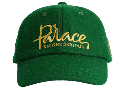 Palace x Harrods Embroidered Logo Baseball Cap Green
