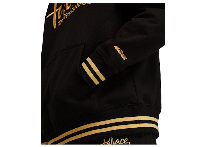 Palace x Harrods Embroidered Logo Hoodie Black