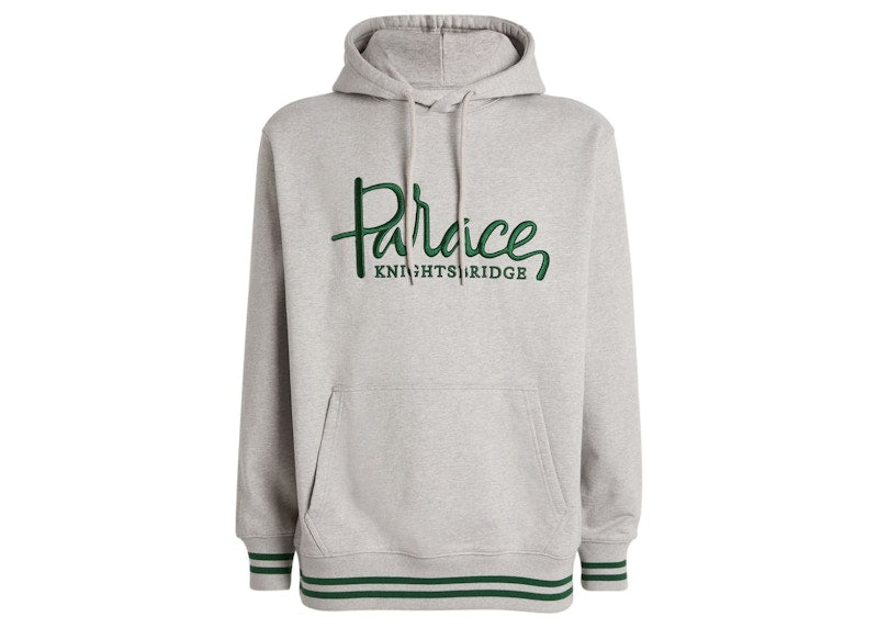 Palace x Harrods Embroidered Logo Hoodie Gray