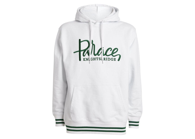 Palace x Harrods Embroidered Logo Hoodie White