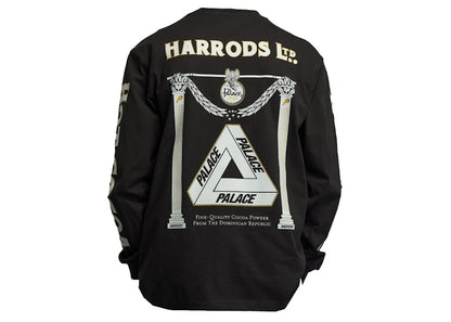 Palace x Harrods L/S T-shirt Black