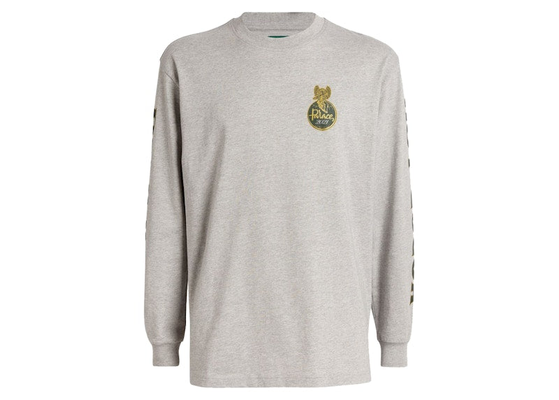 Palace x Harrods L/S T-shirt Grey