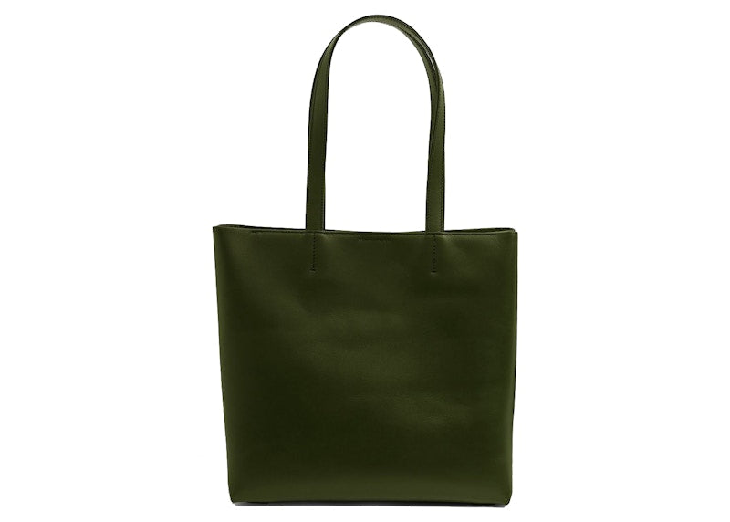 Palace x Harrods Leather Logo Shopper Bag Green