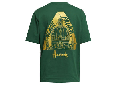 Palace x Harrods Logo T-shirt Green