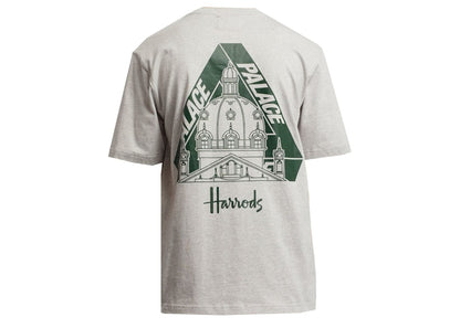 Palace x Harrods Logo T-shirt Grey